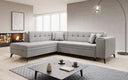 Designer corner sofa Lania with sleeping function