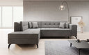 Designer corner sofa Lania with sleeping function