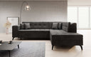 Designer corner sofa Lania with sleeping function