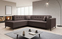 Designer corner sofa Lania with sleeping function