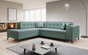 Designer corner sofa Lania with sleeping function