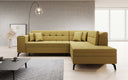 Designer corner sofa Lania with sleeping function