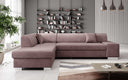 Designer Ecksofa Pina mit Schlaf- und Klappfunktion