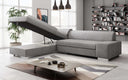 Designer Ecksofa Pina mit Schlaf- und Klappfunktion