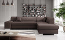 Designer Ecksofa Pina mit Schlaf- und Klappfunktion