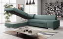 Designer Ecksofa Pina mit Schlaf- und Klappfunktion