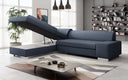 Designer Ecksofa Pina mit Schlaf- und Klappfunktion