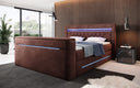 Boxspringbett Pluto mit TV Lift, RGB und Stauraum - Luxusbetten24