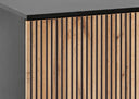Designer Nachttisch Nayra inkl. LED - Luxusbetten24