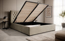 Designer Polsterbett Chester mit Stauraum - Luxusbetten24