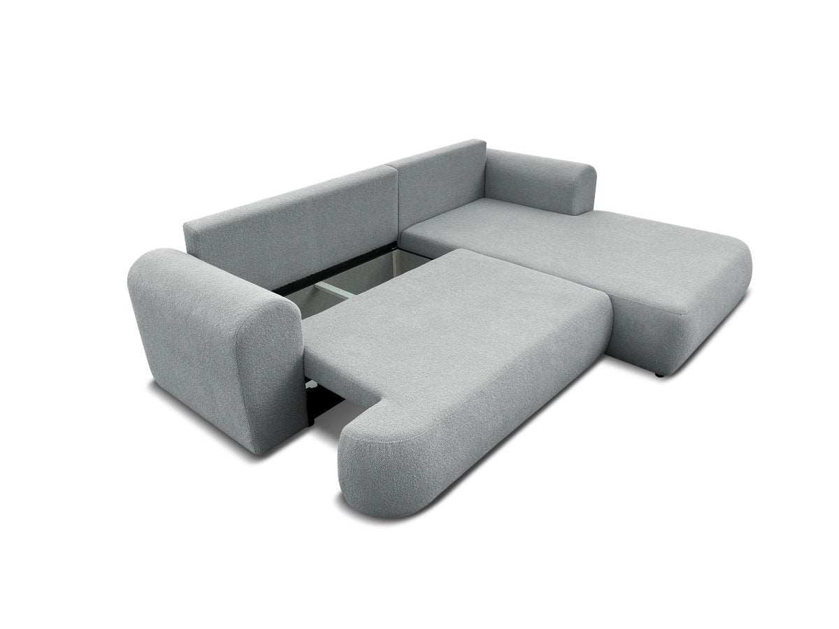 Designer Sofa Baron L mit Schlaffunktion und Stauraum - Luxusbetten24