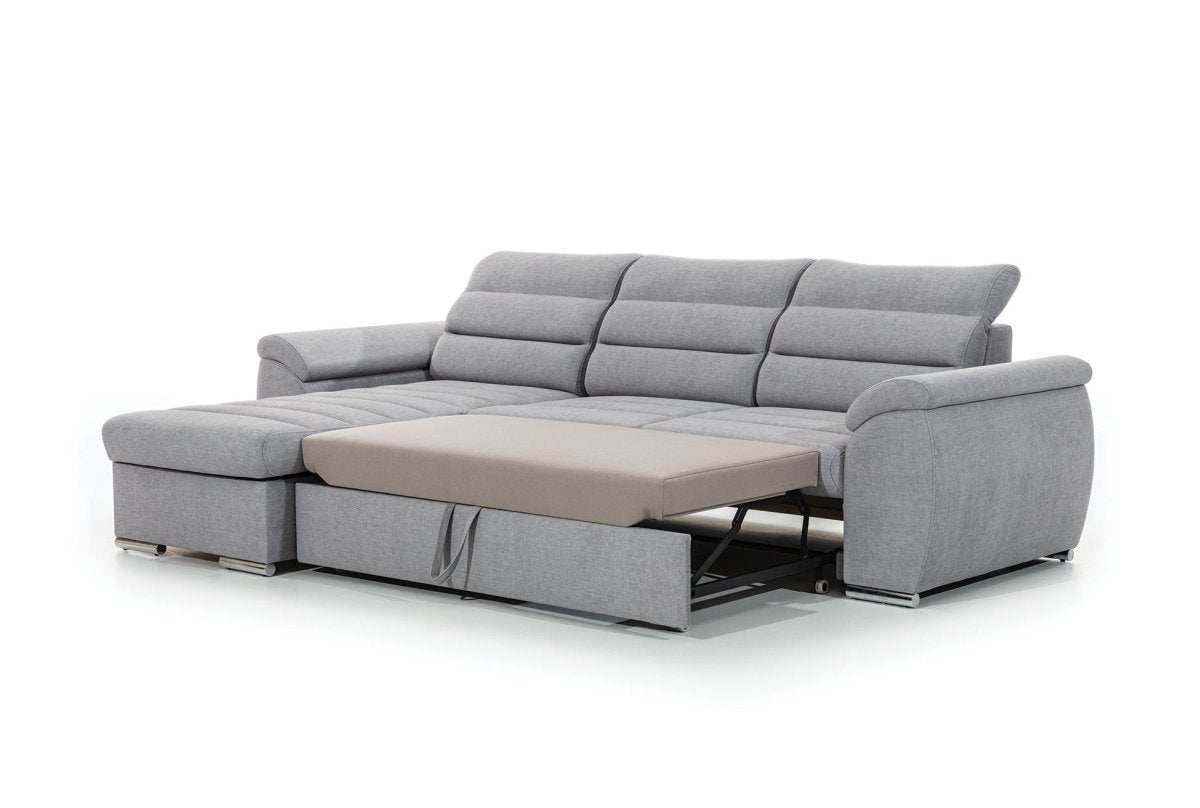 Designer Sofa Lima mit Schlaf- und Klappfunktion - Luxusbetten24