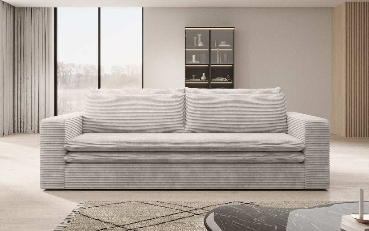 Designer Sofa Tilo mit Schlaf- und Klappfunktion - Luxusbetten24