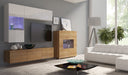 Designer Wohnwand Miro mit LED - Luxusbetten24