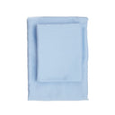 Premium Satin Bettwäsche Hellblau - Luxusbetten24